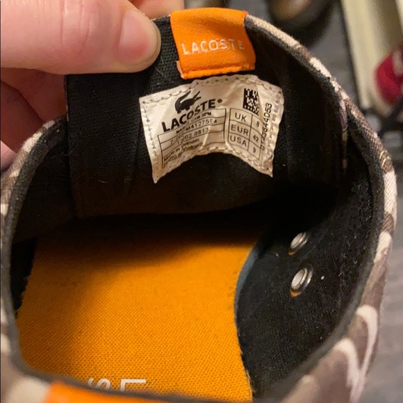 LACOSTE Sport Men’s Camo Boat Shoe - Picture 5 of 5